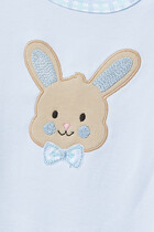 لباس قطعة واحدة بطبعة أرنب سعيد